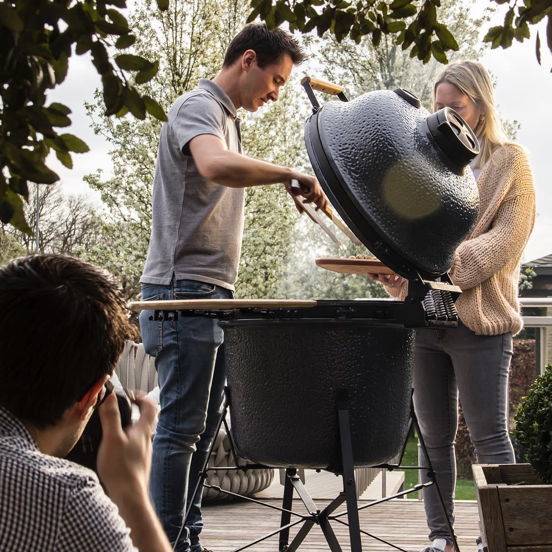 BerghoffBerghoff Ron Mat Haki Yeşil Büyük Seramik Barbekü ve Fırın 58 cm2415710