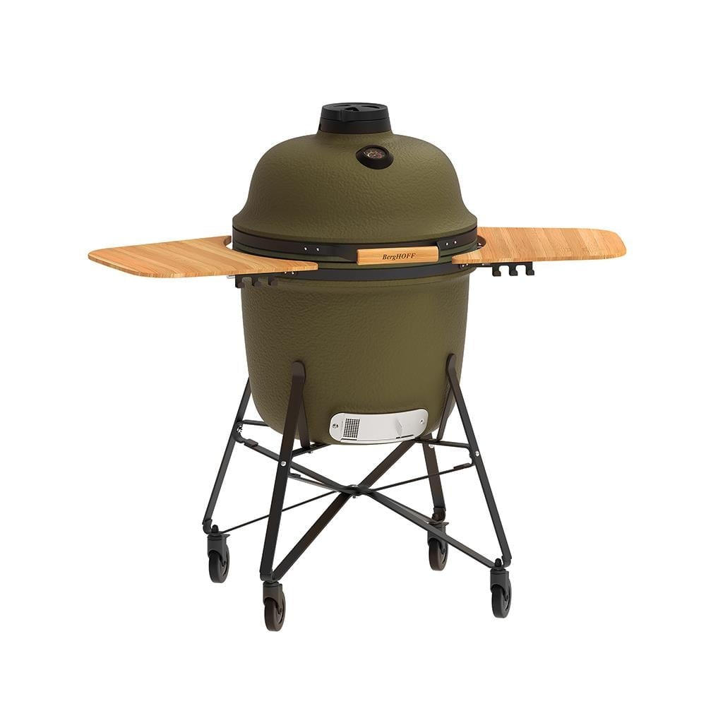 BerghoffBerghoff Ron Mat Haki Yeşil Büyük Seramik Barbekü ve Fırın 58 cm2415710