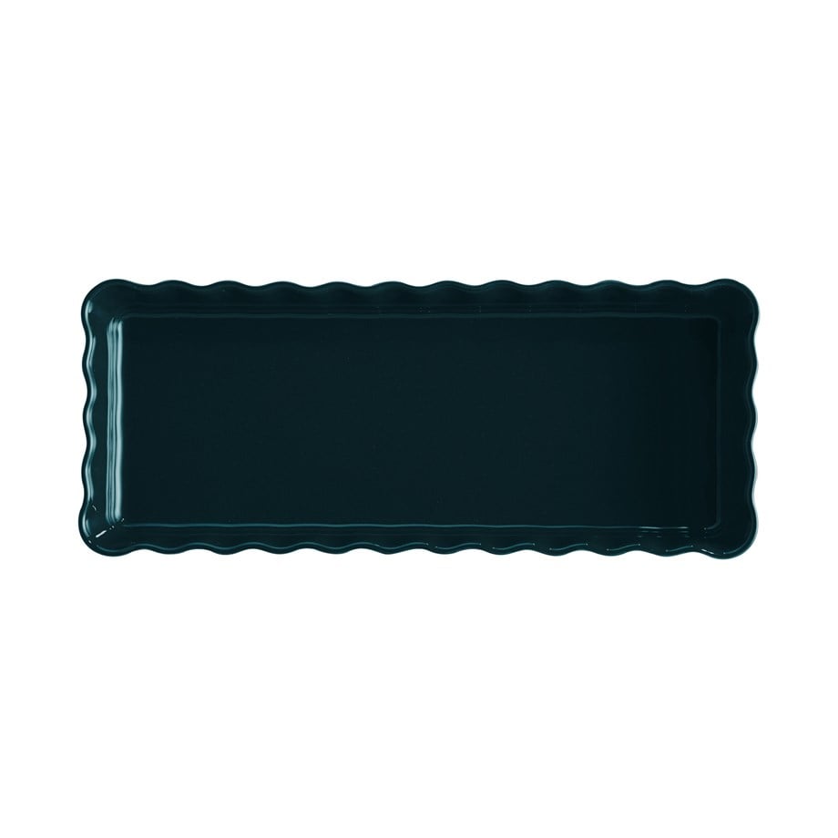 Emile HenryEmile Henry Tart-Börek-Fırın Kabı Dikdörtgen 36.5 x 15 cm Mavi/Blue Flame976034