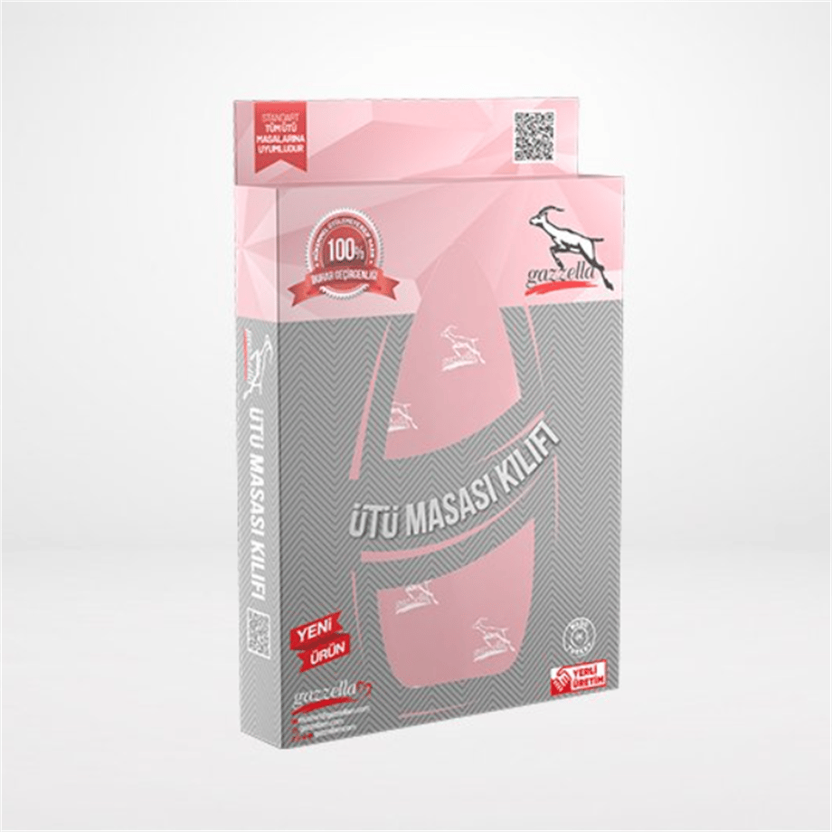 GazellaGazzella 900 Keçeli Pembe Ütü Masası Bezi Kılıf Sy Stx 3285 BMM436