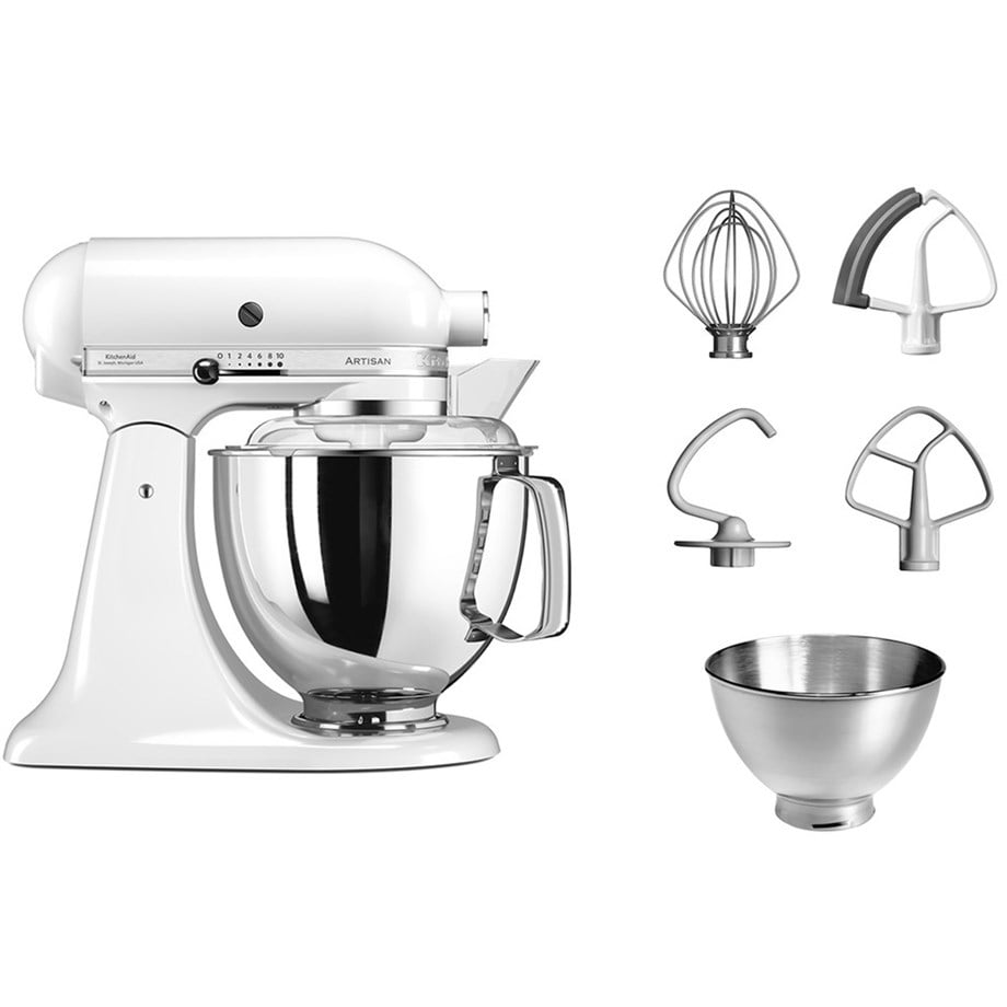 KitchenaidKitchenaid Artisan 4,8 L Stand Mikser 5KSM175PS White-EWH5KSM175PSEWH