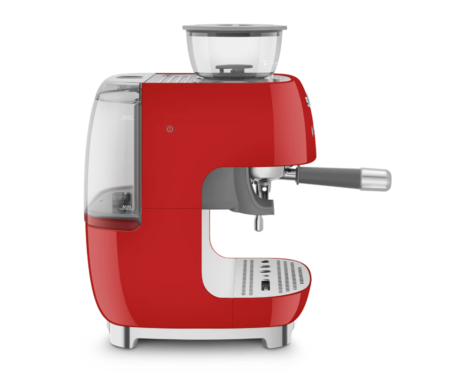 SMEG KIRMIZI ÖĞÜTÜCÜLÜ ESPRESSO KAHVE MAKİNESİ ECF03BLEUEGF03RDEU