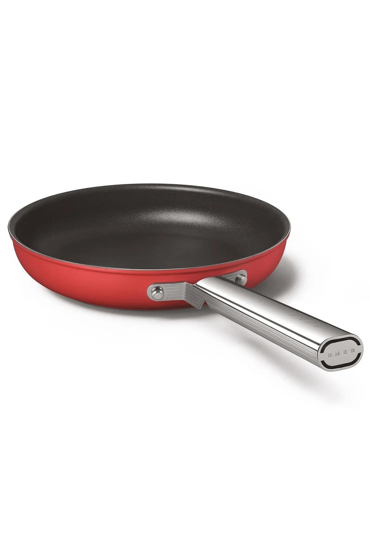 SMEGCookware 50'S Style GRANDE Kırmızı 6'lı Tencere&Tava Seti CKWGRNDCKWGRNDRDM02