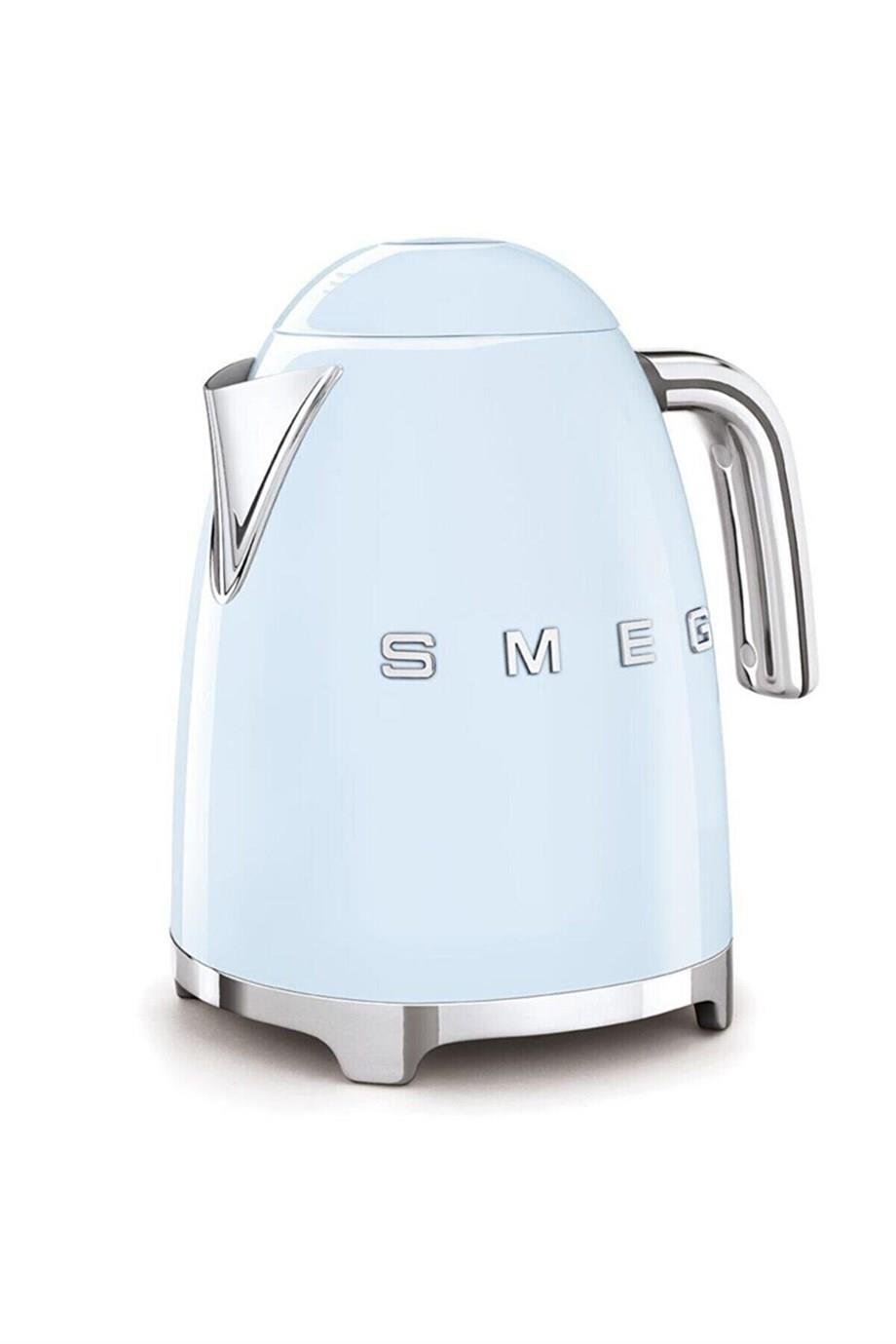 SMEGPastel Mavi Filtre Kahve Makinesi, Su Isıtıcı Kettle Ve Kişisel Smootie Blender SetiDCF02KLF03PBF01PBEU