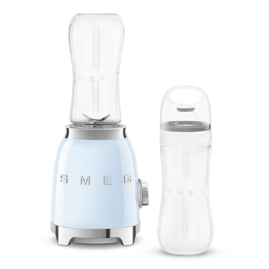 SMEGPastel Mavi Filtre Kahve Makinesi, Su Isıtıcı Kettle Ve Kişisel Smootie Blender SetiDCF02KLF03PBF01PBEU