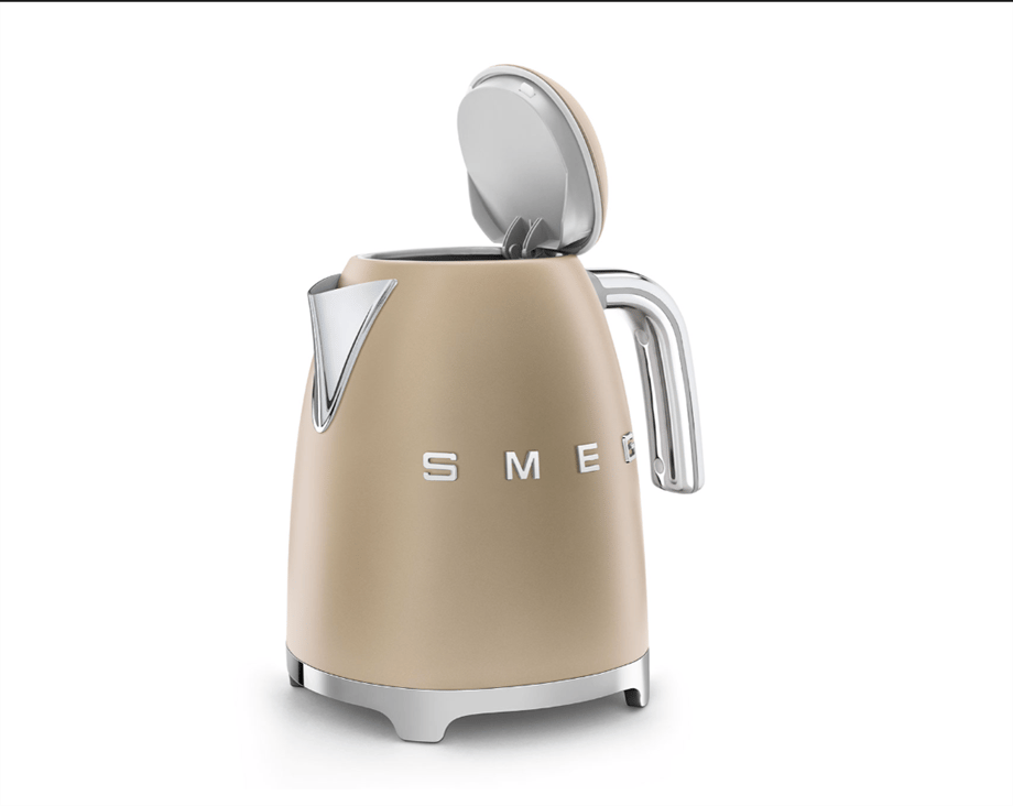 SMEGSu Isıtıcılar 50's Style Ve  2x1 Ekmek Kızartma Makinesi Mat Gold KLF03-TSF01CHMEUKLF03TSF01CHMEU