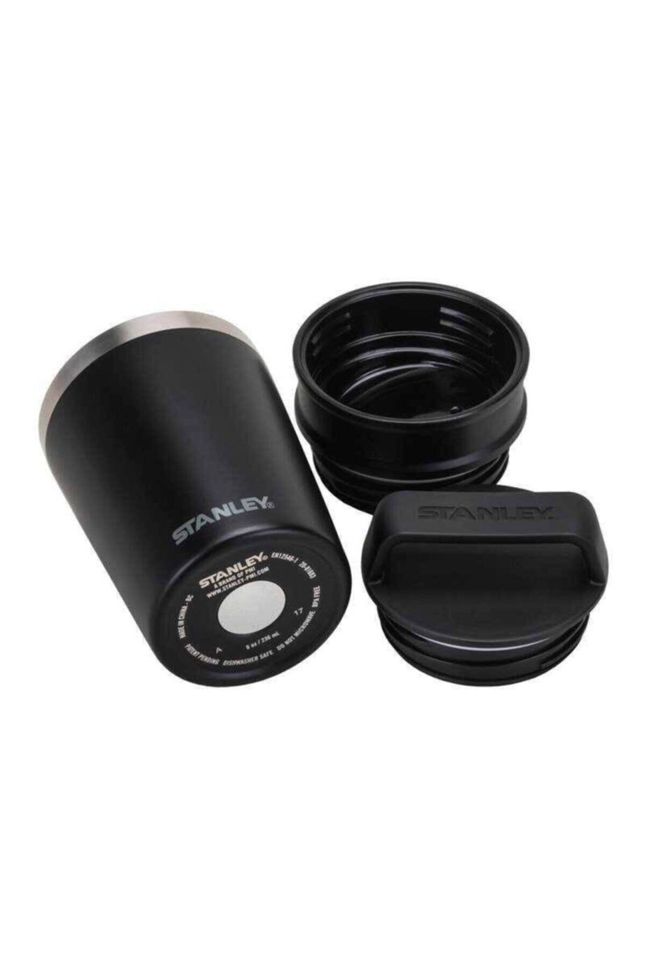 StanleyStanley Paslanmaz Çelik Vakumlu Seyahat Kupası 0.23 Lt Siyah10-02887-067