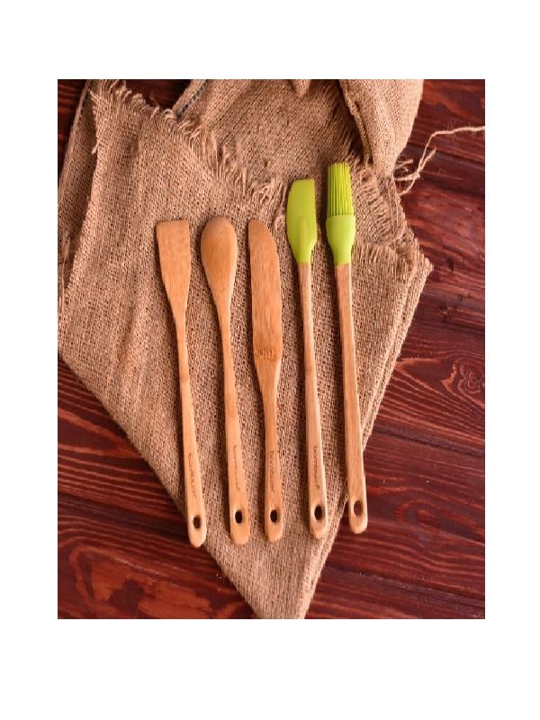 PRATİK EV GEREÇLERİBAMBUM009.01.0495BAMBUM TEAM 5 Lİ SPATULA SETİ B2752BAMBUM TEAM 5 Lİ SPATULA SETİ B2752