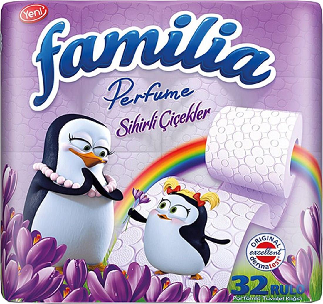 FAMİLİA009.06.0232FAMILIA PLUS TUVALET KAĞIDI SİHİRLİ ÇİÇEK 3 KAT 32 LİFAMILIA PLUS TUVALET KAĞIDI SİHİRLİ ÇİÇEK 3 KAT 32 Lİ