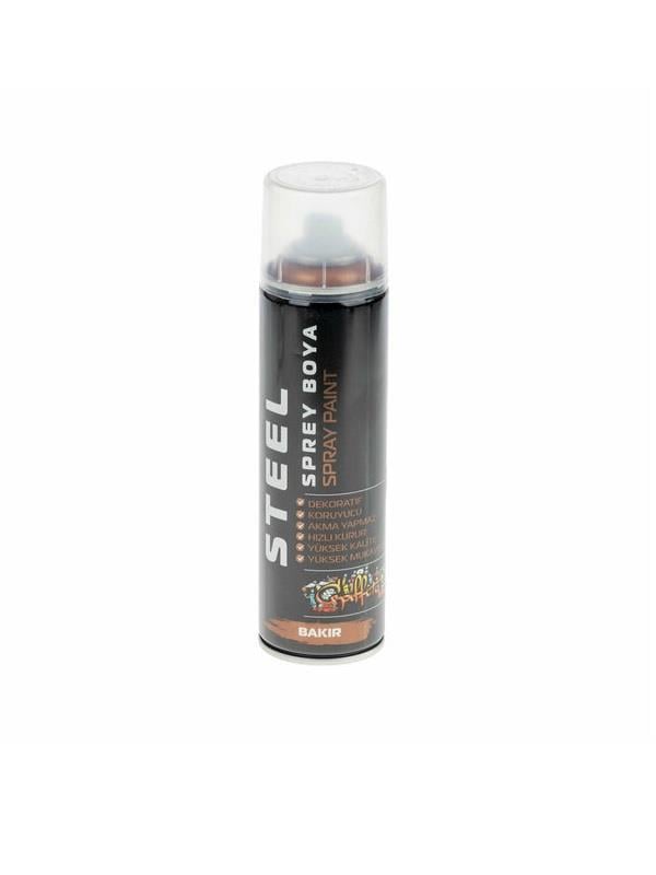 SPREY BOYALARSELSİL013.12.0195Steel Sprey Boya Bakır 200ml CK-3216Steel Sprey Boya Bakır 200ml CK-3216