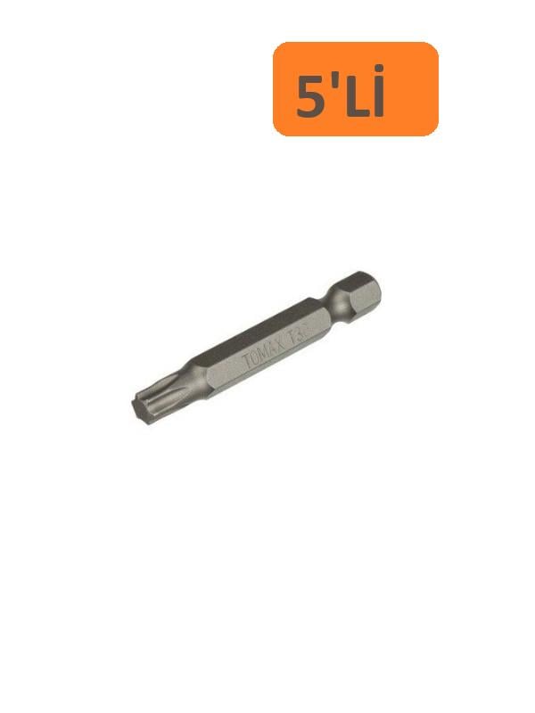 MATKAP UÇLARITOMAXcopy012.29.0101TOMAX TORX UÇ T25*50 MM -5'Lİ-TOMAX TORX UÇ T25*50 MM -5'Lİ-