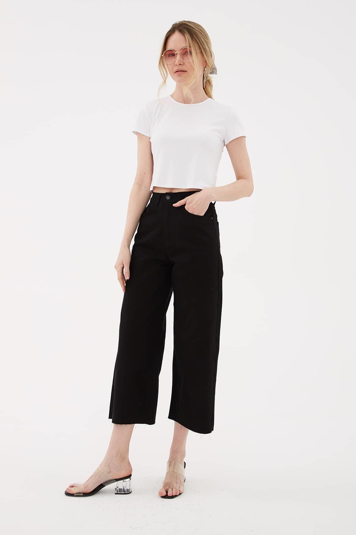 Culotte Pantolon Siyah / Black | Fashionfriends