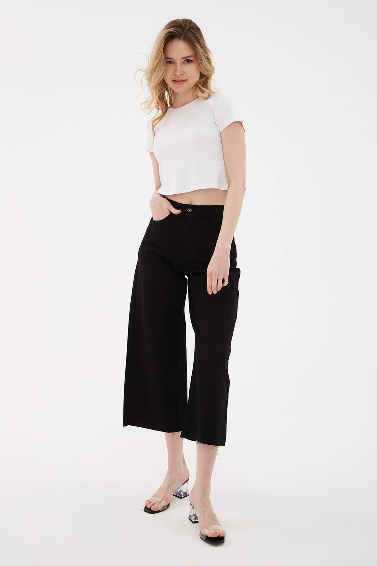 Culotte Pantolon Siyah / Black | Fashionfriends