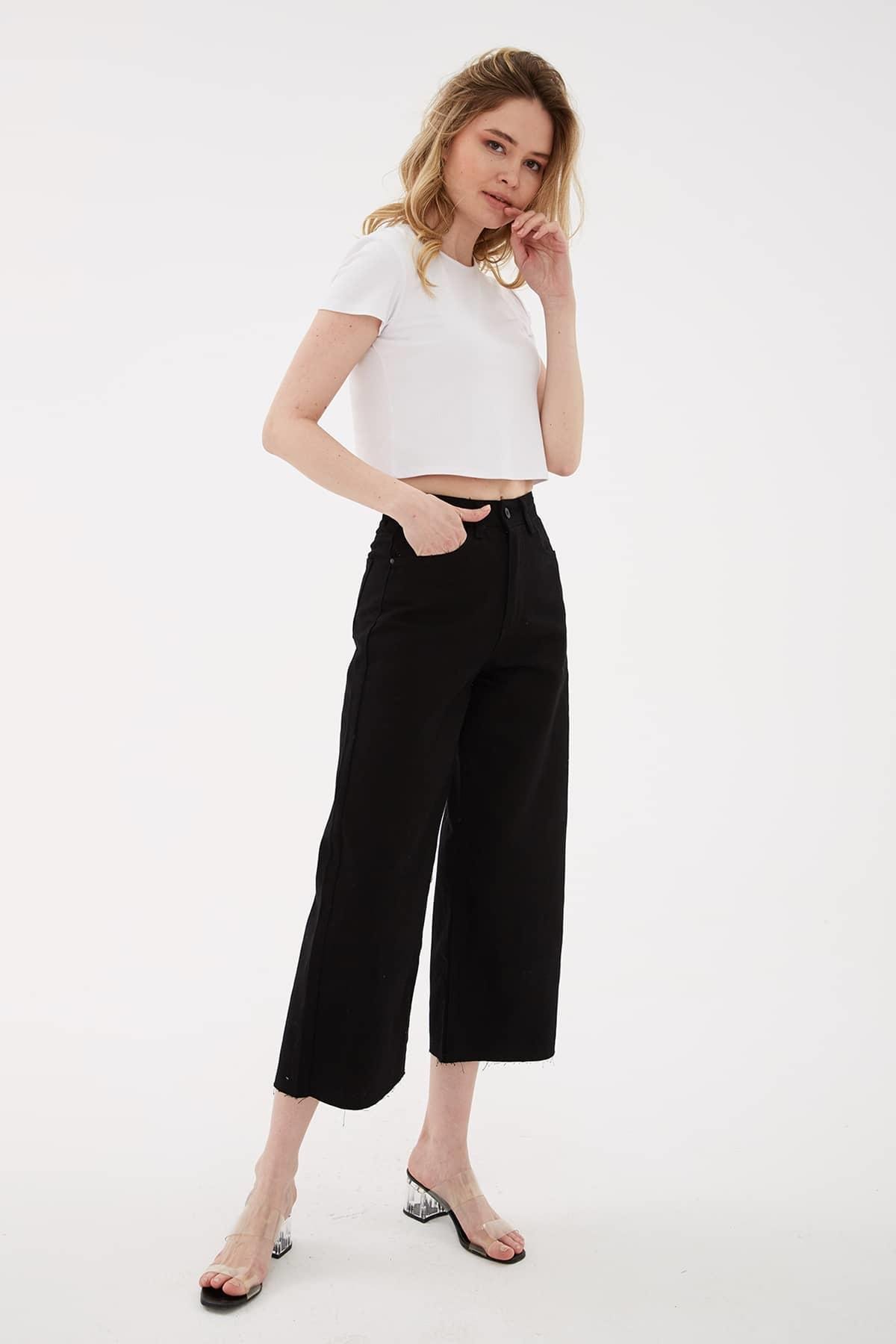 Culotte Pantolon Siyah / Black | Fashionfriends
