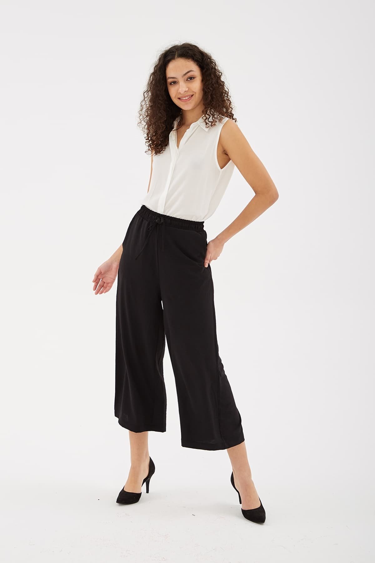 Culotte Pantolon Siyah / Black | Markasız
