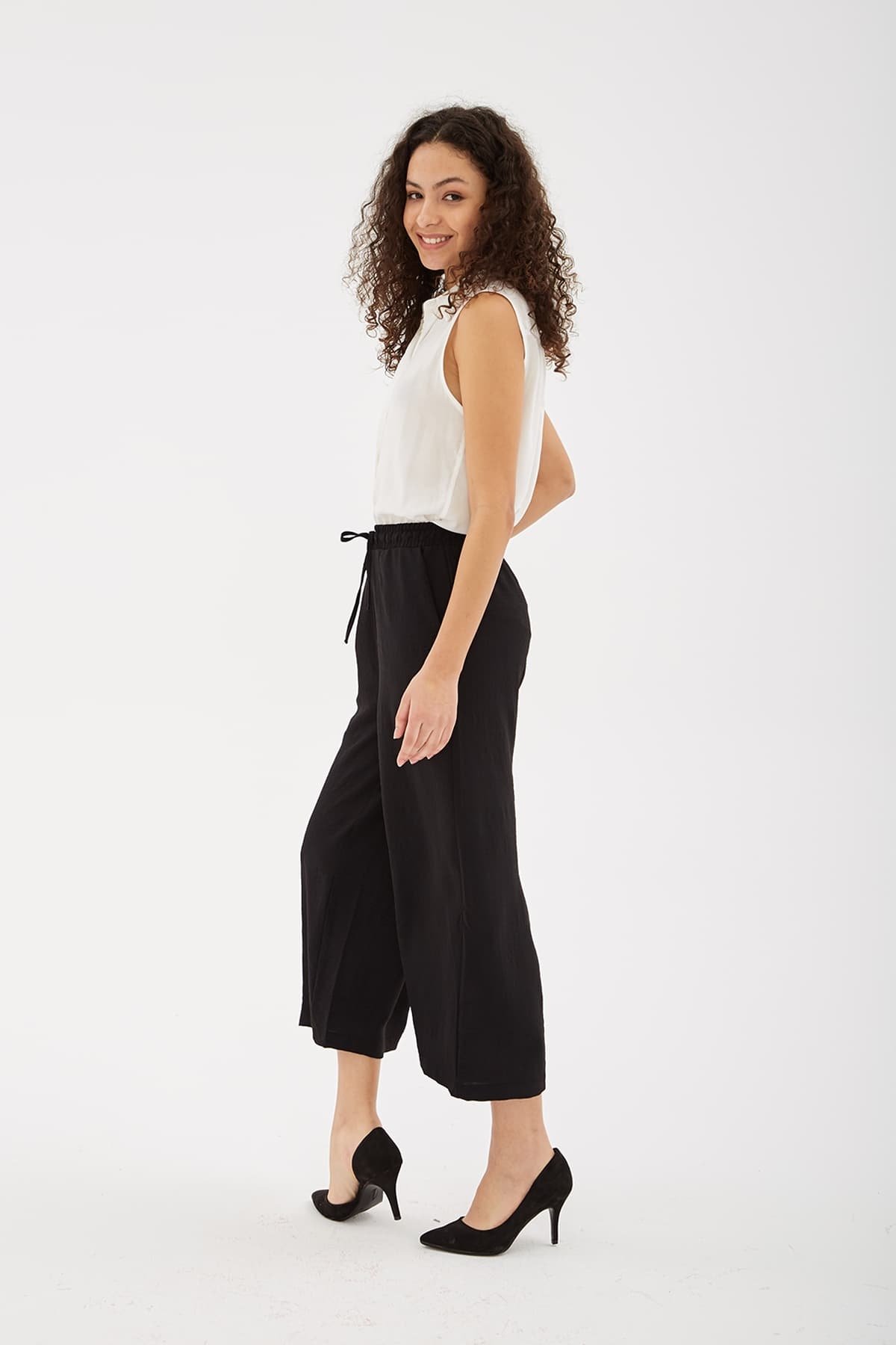 Culotte Pantolon Siyah / Black | Markasız