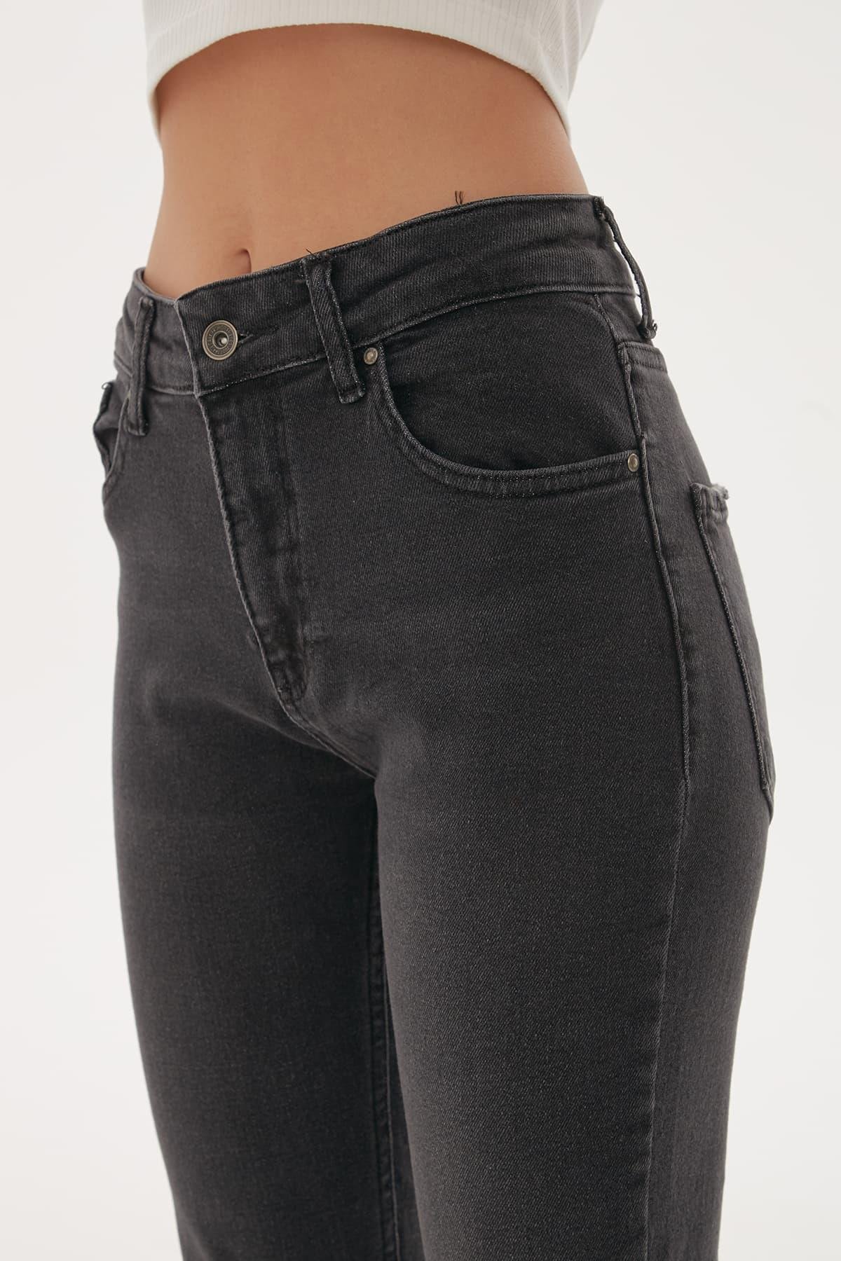 Denim Pantolon Antrasit | Fashion Friends
