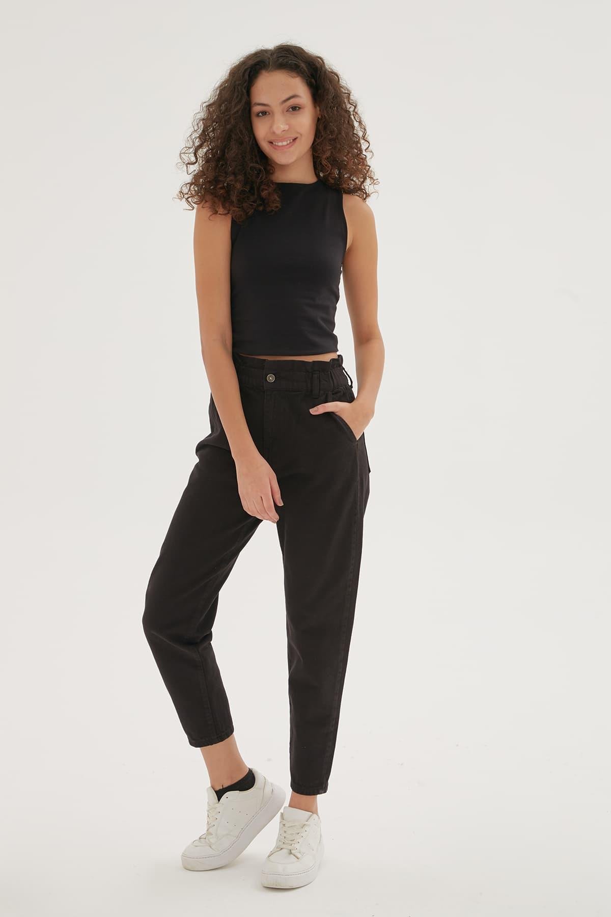 Denim Pantolon Siyah | Fashion Friends