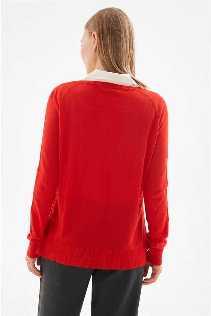 V Yaka Kazak Coral | Fashion Friends