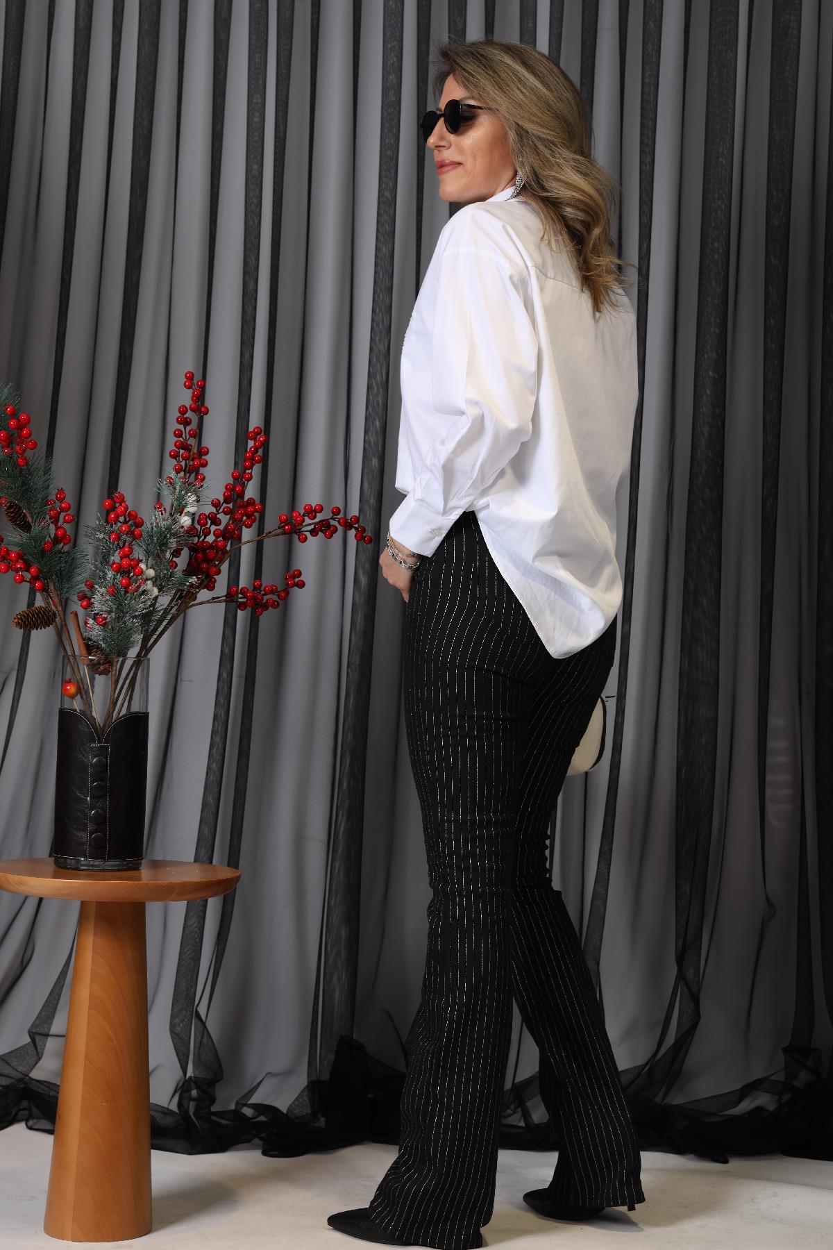 Çizgili Pantolon