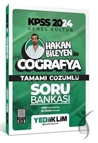 2024 KPSS Hakan Bileyen ile Coğrafya Tamamı Çözümlü Soru Bankası