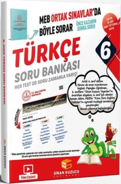 6.Sınıf Türkçe Böyle Sorar Soru Bankası