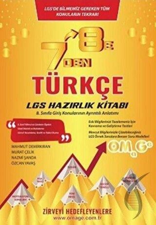 7'den 8'e LGS Türkçe Hazırlık Kitabı