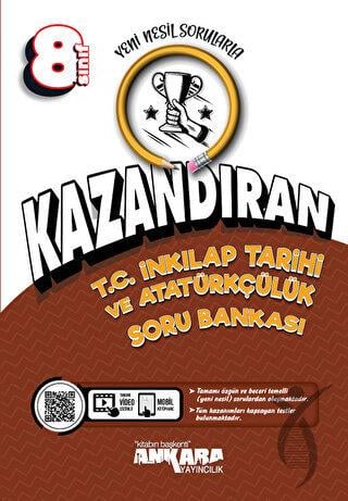 8. Sınıf Kazandıran T.C İnkılap Tarihi ve Atatürkçülük Soru Bankası