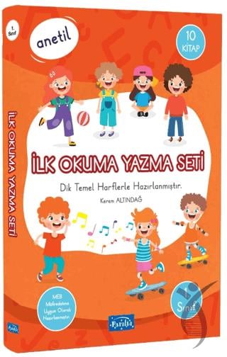 Anetil - İlk Okuma Yazma Seti 10 Kitap Set