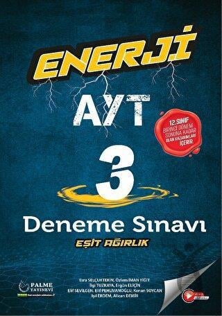 AYT Eşit Ağırlık Enerji 3 Deneme Sınavı Video Çözümlü