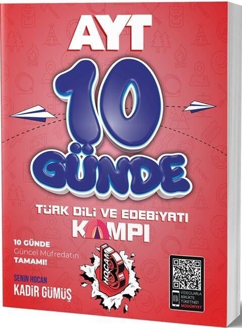 AYT Türkdili ve Edebiyatı 10 Günde Kamp Defteri
