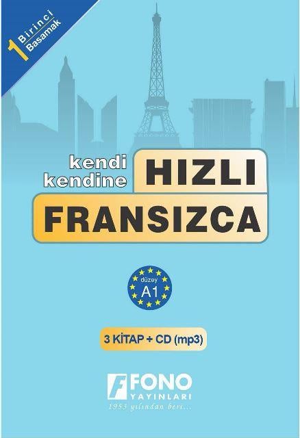 Hızlı Fransızca 1. Basamak (3 Kitap)