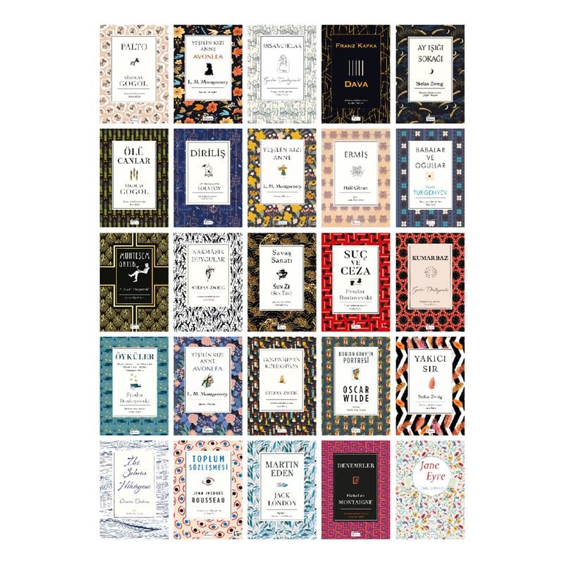 Koridor Yayınları Bez Klasikleri Seti (25 Kitap)