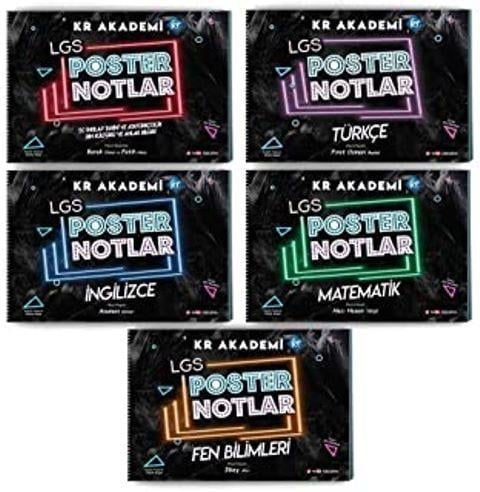 LGS Poster Notlar Seti (5 Kitap Takım)