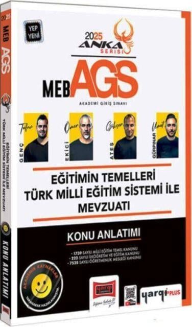 MEB AGS Eğitimin Temelleri Türk Milli Eğitim Sistemi ve Mevzuatı Konu Anlatımı Anka Serisi 2025