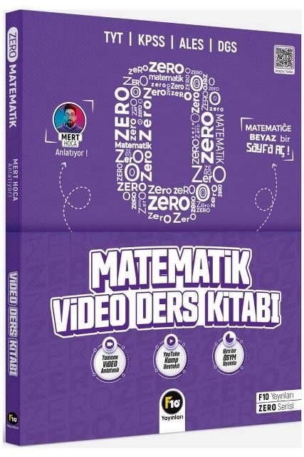Tüm Sınavlar İçin Matematik Video Ders Kitabı Mert Hoca Zero Serisi 