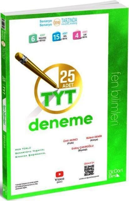 TYT Fen Bilimleri 25’li Deneme 