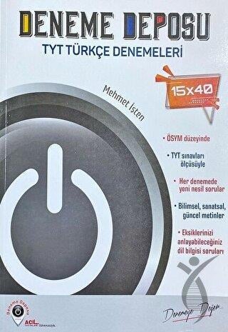 TYT Türkçe Deneme Deposu 15x40 Denemeleri
