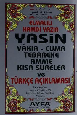 Yasin Cep Boy - 5 Renk - Türkçe Açıklaması(Kod-6)
