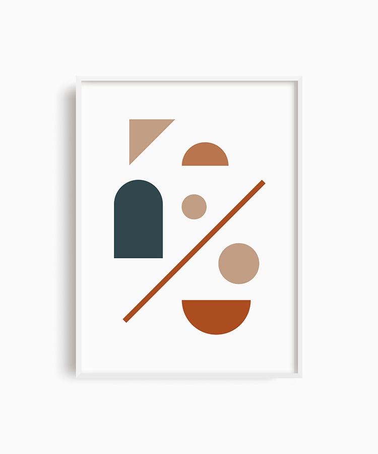 Geometrik No.12 Poster