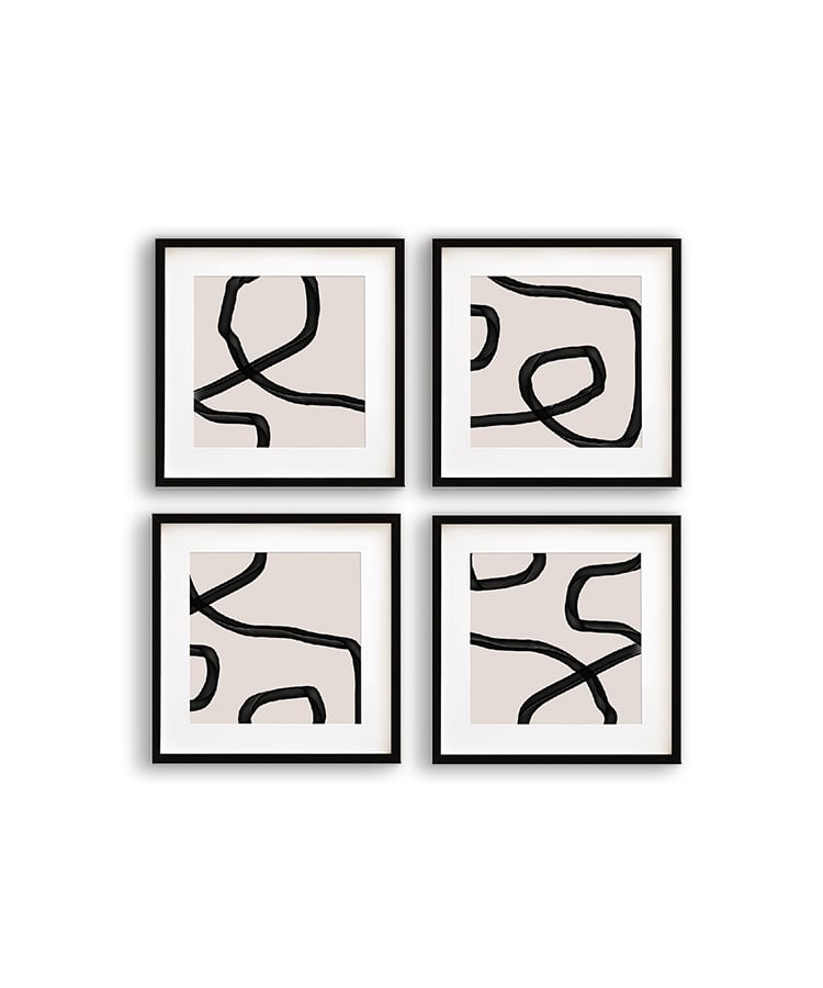 Lines Kare Poster No.2