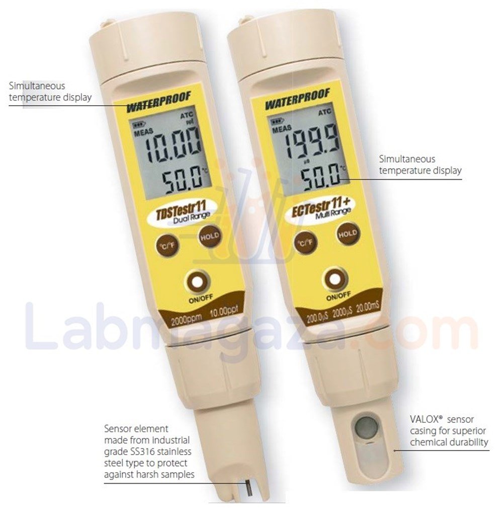 Thermo Eutech Kalem tipi İletkenlik Ölçüm Cihazı (Cep Tipi) / ECTestr 11