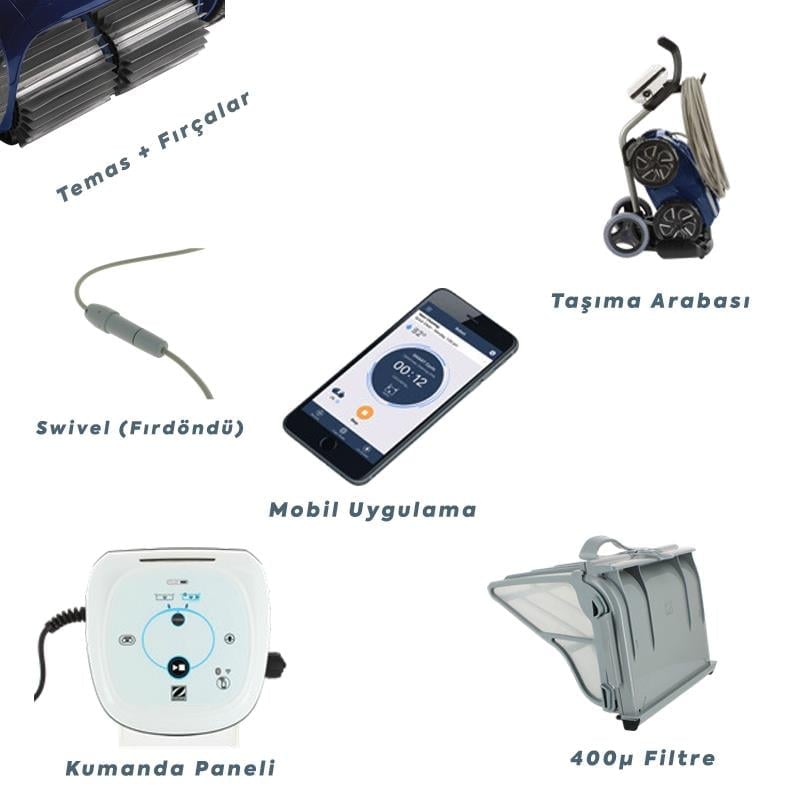 Zodiac Cnx 50 İQ Havuz Temizleme Robotu