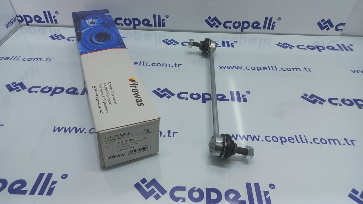 51801136FRW - (171.1215.005)STABILIZER ROT NEMO FIORINO G.PUNTO LINEA STILO BIPPER50700941 / FROW
