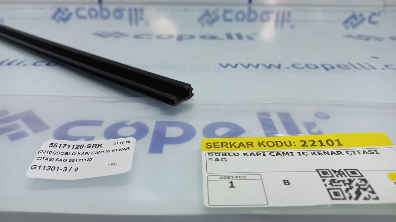 55171120-SRK - (22101)DOBLO KAPI CAMI IC KENAR CITASI SAG 55171120 / SRK