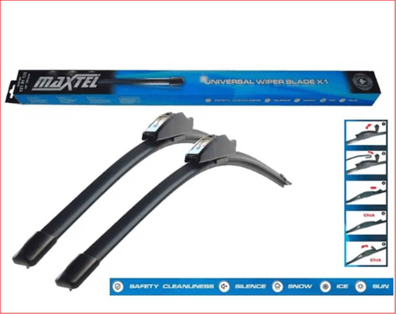RBW-91028M - MUZ TIP SILGI SUPURGELERI UNIVERSAL 700MM 28 INCH (12101028)-MAXTEL-GENEL / MAXTEL