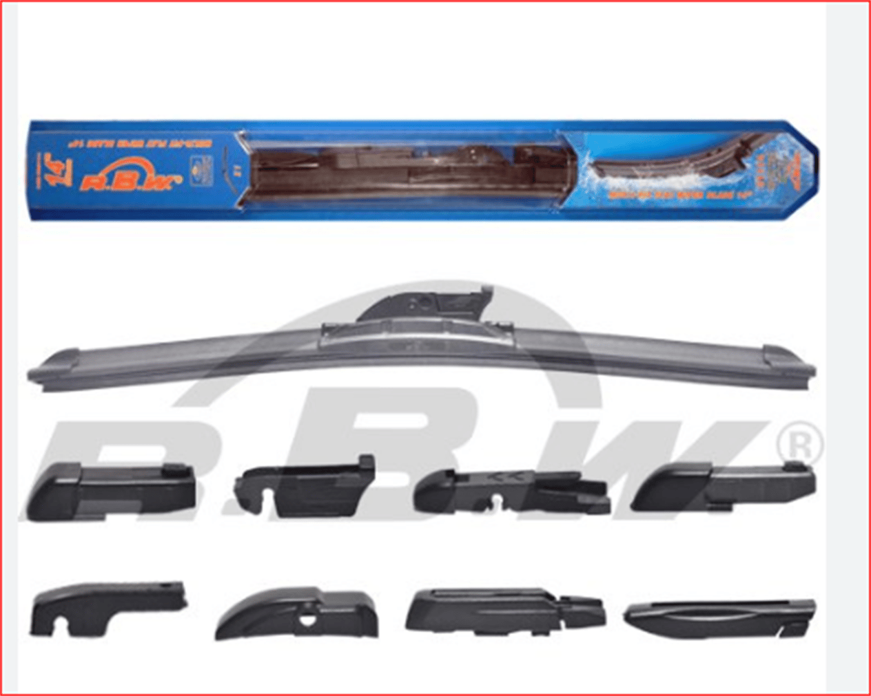 RBW-91117 - MUZ TIP SILGI SUPURGELERI UNIVERSAL 10 APARAT 430MM 17 INCH-RBW-GENEL / RBW