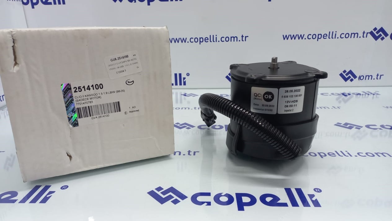 GVA-2514100 - DIREKSIYON POMPA TEK MOTORU ELEKTIRIKLI 98-2005- 1.5-CLIO II-KANGO II 7701470783TM SPK-3783 / GVA