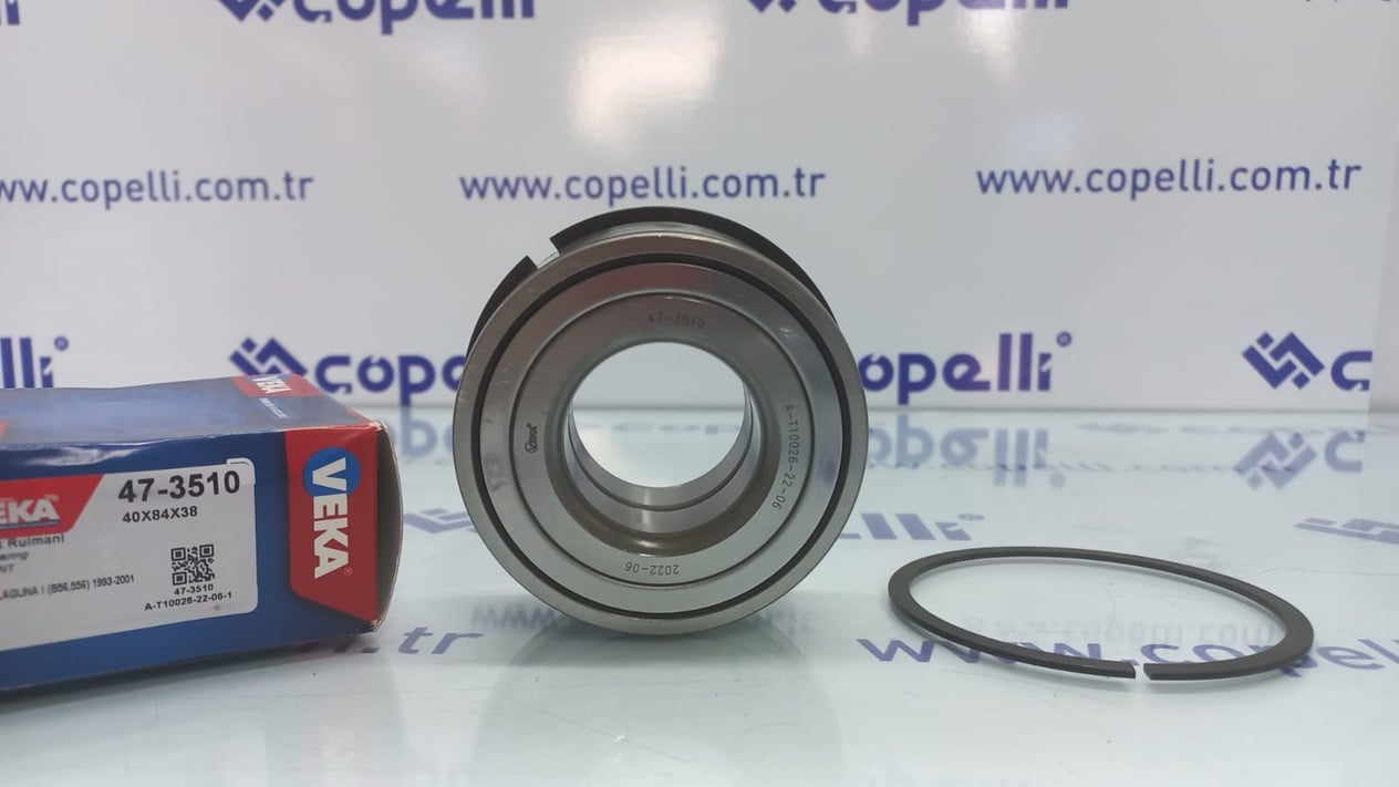 VEKA-473510 - ON TEKERLEK RULMANI SOL-SAG ABSSIZ LAGUNA I (B56,556) 1.9 DTI 40X84X38 1993-2001 7701205780 77014668 / VEKA