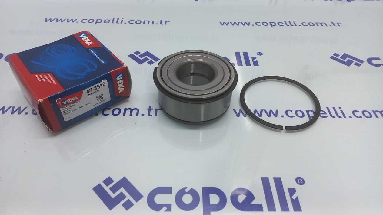 VEKA-473510 - ON TEKERLEK RULMANI SOL-SAG ABSSIZ LAGUNA I (B56,556) 1.9 DTI 40X84X38 1993-2001 7701205780 77014668 / VEKA